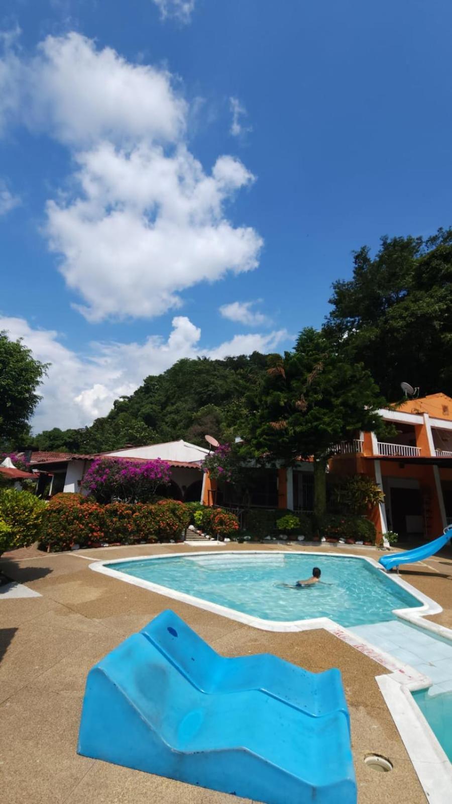 ホテル Balneario Chorillano ビリャビセンシオ エクステリア 写真